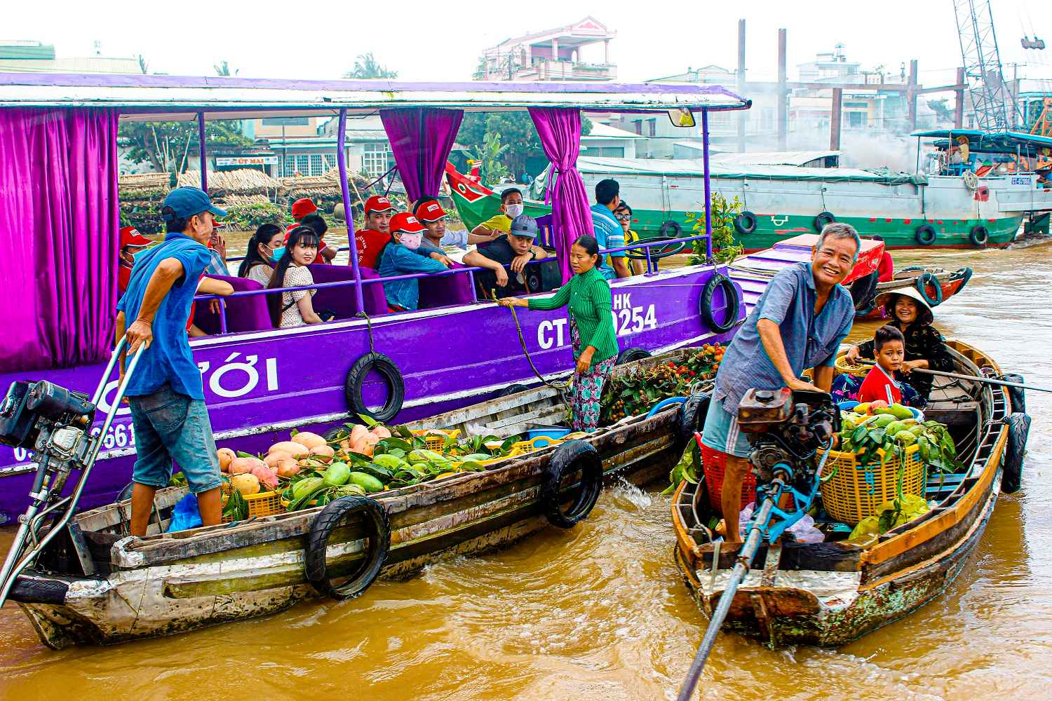 Chợ nổi Cái Răng