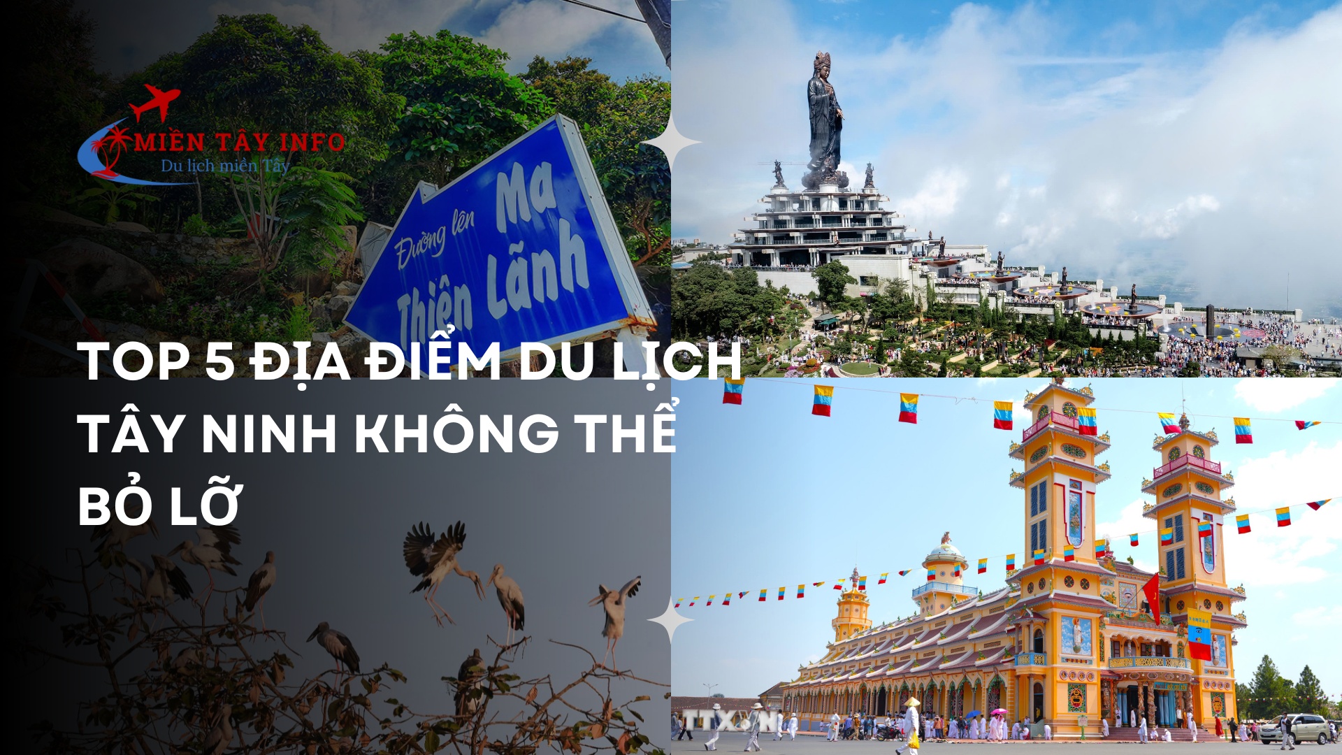 Top 5 địa điểm du lịch Tây Ninh không thể bỏ lỡ